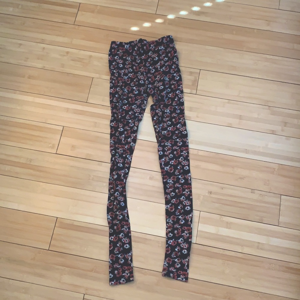 Flower print Tights